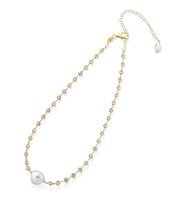 Collana Lelune Donna LELUNE GLAMOUR in Argento Perla LGNK394.2